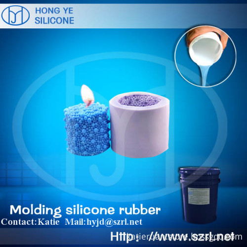 How to make simple candle molds with rtv silicone rubber